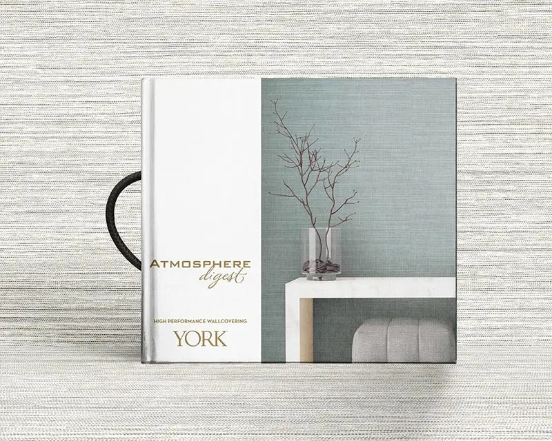 Atmosphere fabric-backed wallcovering sample book